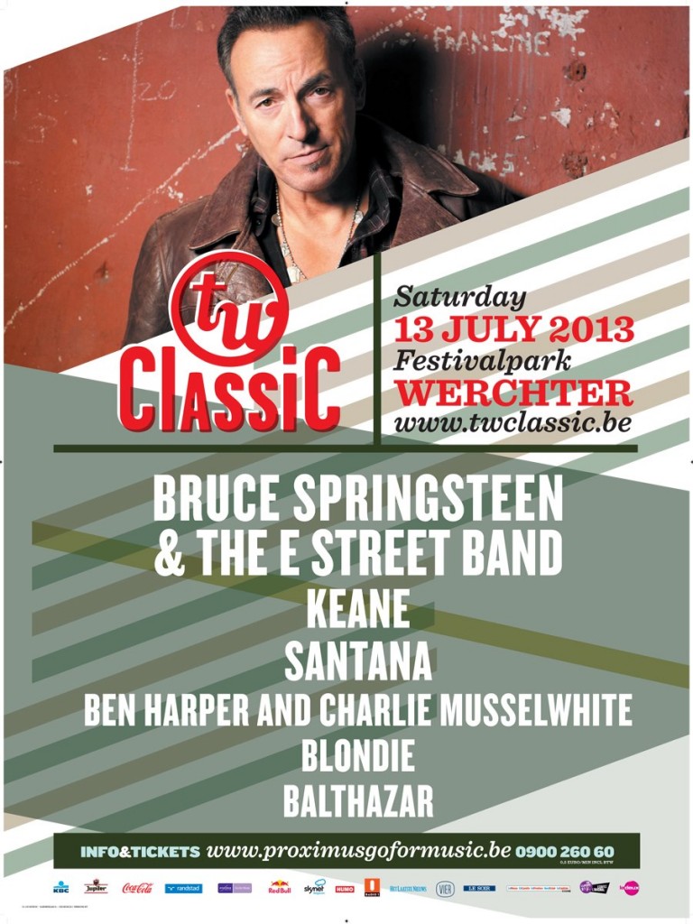 Festival TW Classic 2013 à Werchter avec Bruce_Springsteen
